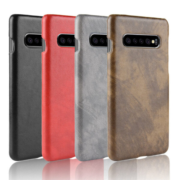 Samsung Galaxy S Serie Mode Galaxy S10 Handyhülle Litschi-Hautmuster – Bild 2